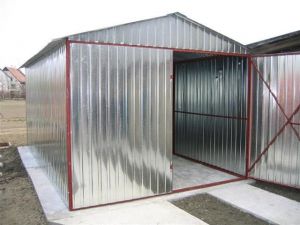 Plechové garáže v AKCI - v ceně doprava a montáž 1