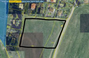 Prodej stavebních pozemků 4500 m2 v obci Dobříš, chatová oblast Chotobuš 8