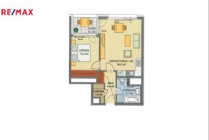 Pronájem bytu 2+kk 54 m² v 5 podlaží s balkonem a parkováním, Jankovcova, Praha 7 - Holešovice 17