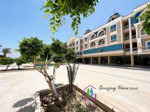 Prodej kompletně dokončený apartmán 3+kk s balkónem v resortu Hub Hurghada i na splátky. 3