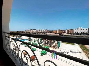 Prodej kompletně dokončený apartmán 3+kk s balkónem v resortu Hub Hurghada i na splátky. 17