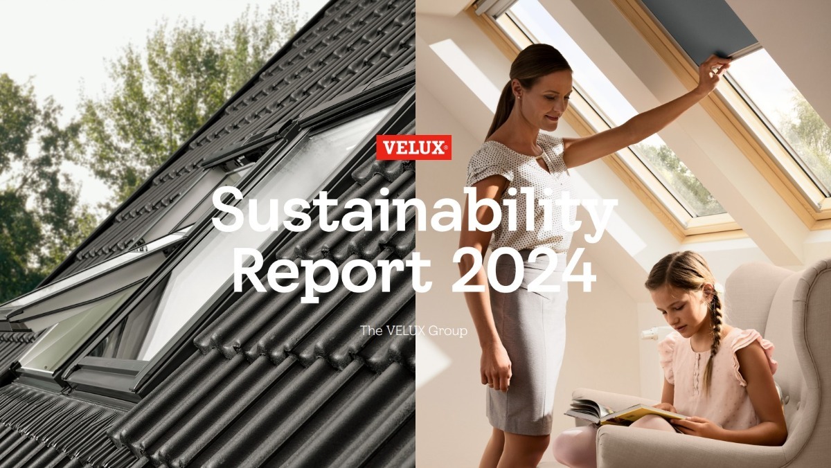 Skupina VELUX podniká dôležité kroky v oblasti znižovania emisií, cirkulárnej ekonomiky a biodiverzity